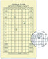 Golf Scorecard and Statistics Notebook with Weatherproof Paper - Fits Golf Covers (2 Pack)