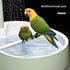 Luyismer Swimming Bathtubs Shower Bird Fountains Pool Toy Bath Water Dispenser for Cage Bird Tub