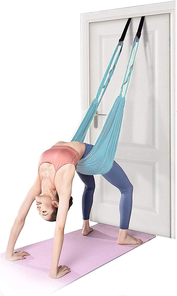 Fitness Yoga Stretching Strap, Adjustable Leg Stretcher for Back Bend Assist Trainer