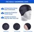 Swimming Goggles and Cap Set, Silicone Swim Hat Pack for Adults with Anti-Fog Glasses
