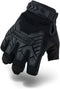 Ironclad Tactical Fingerless Impact Gloves, Black, XX-Large