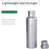 Outdoor 750ml Titanium Sports Bottle - Wide Mouth Flask Canteen for Camping Cycling Hiking Ti1507B