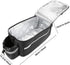 ZIMFANQI 10L Bike Rear Rack Bag, Insulated Trunk Cooler Bag, Reflective Cargo Bag with Phone Holder