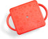 hand2mind Red Indoor Scooter Board with Handles, Sit Down Floor Scooter, Gym Activities for Kids, Indoor Sport Recess