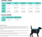 Graphic Dog Leash, Blue Ombre, Large/X-Large Size