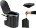 Portable Folding Toilet for Adults Camping, 300LBS Weight Capacity Porta Potty with