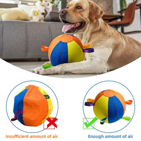 Generic Dog Toy Ball, High-Bounce & Durable Chew Toy, Large Interactive Herding Ball for Dogs,Heavy Duty Grazing Balls