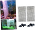 Fish Tank Separator Grid, 1 Set Aquarium Divider Panels, Spliced Lattice Plate for Betta Aquarium Supplies