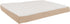 PETMAKER Orthopedic Dog Bed, 2-Layer Memory Foam, Machine Washable Sherpa Top Cover, 36x27 for Large Dogs