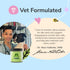 4oz kin+kind Skin and Coat Supplement for Dogs & Cats Natural Vitamin Supplements with Organic Ingredients for Shiny