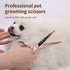 Fenice Peak Dog Grooming Scissors, Professional Trimming Shears for Dogs and Cats, 440C Stainless Steel (7'')