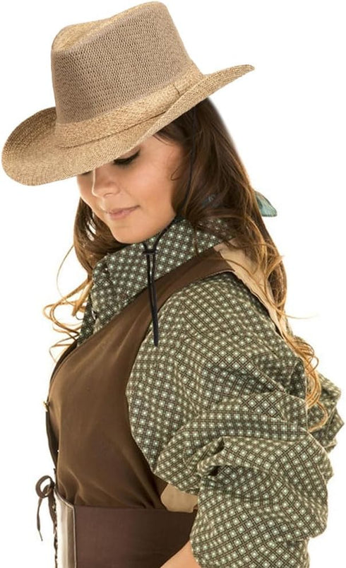Unisex Fishing Hats Wide Brim Straw Panama Hat Fedora Beach Sun Hat UPF50+