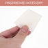 3-Pack balacoo Self-Adhesive Fingerboard Tape Transparent Foam Grip Pads for Mini Skateboards Non-Slip Cushioning