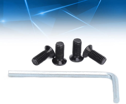 VBESTLIFE E-Scooter Hex Wrench Tool Kit, 4Pcs Handlebar Front Fork Tube Screws with Hex Wrench