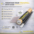 5 100% TreadLife Fitness Treadmill Maintenance Kit | Applications of Treadmill Lubricant for Belt | Silicone Lube |