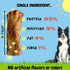 Jumbo Marrow Bones (8 Count) - Extra Large Meaty Filled Bones for Dogs