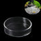 1PCS 60mm/65mm Aquarium Shrimp Feeding Dish, Glass Round Fish Feeder Bowl for Reptiles Water Food Clear Dishes Tray