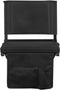 Generic Stadium Seat, Folding Bleacher Chair with Back Support and Thick Cushion, Padded