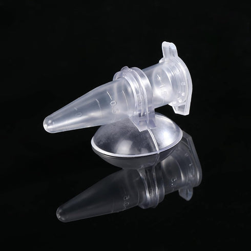 NIHUIFA 6pcs Automatic Shrimp Feeding Cups PVC Suction Cup Shrimp Feeders for Easy Efficient Aquarium Feeding