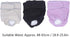 3pcs Dog Physiological Pants, Breathable Cotton, Adjustable Size L - Reusable, Leakproof Design, Ideal for Female Dog