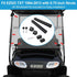 Golf Cart Windshield Clips Sash Mounting Kit for EZGO TXT DCS PDS 1994-2013, Fit 3/4” Struts Tube