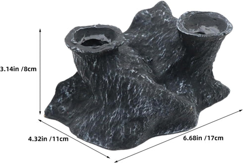 1pcs UPKOCH Aquarium Fish Hideout Cave Resin Rock Shelter Shrimp Breeding Tunnel Fish Tank Decoration Habitat Hiding