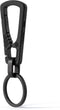 KeyUnity KM04 Titanium Carabiner Keychain Clip, Quick Release EDC Key Holder Organizer