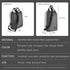 Waterproof Dry Sack Lightweight Dry Bag, Soft Comfortable Stuff Sacks for Backpacking, Rafting, Camping (Blue, 4L 8L)