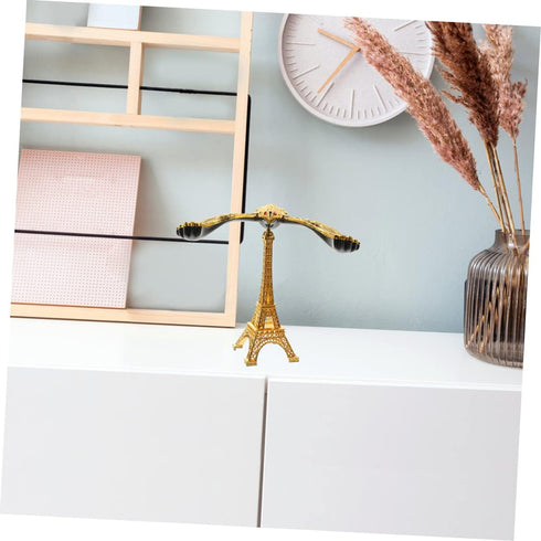 2pcs TOYANDONA Balance Desktop Ornament Zinc Decor Stable Structure for Office and Living Room Unique Balance Technique