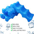 ISUSSER Pack 3 Packs Packs of Reusable Ice for Breastmilk Storage, Bottle Ice for Cool Cooler Bag, Breakfast, Lunch