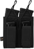 KRYDEX Open-Top Mag Pouch for 5.56 .223 Magazine with 1911 HK45 Glock 9mm Pistol Mag Pouch