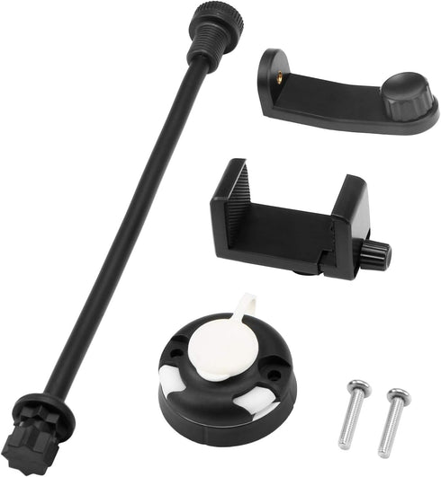 Lixada Kayak Phone Mount - Universal Boat Bracket Canoe Camera Holder with Flexible Long Arm