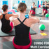 Yes4All Toning Ball, Soft Medicine Balls for Exercise, Perfect for Balance, Flexibility, 2-10lbs