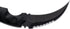 Fixed Blade Knife with D2 Steel Blade and G10 Handle, Tactical EDC Double Edged Sharp Claw Knife, Black