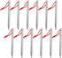 Gold Armour Tent Stakes - 12 Pack Heavy Duty, Lightweight Camping Pegs for Outdoor Tent and Tarp