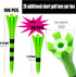SWINGTEK 120 Pack Plastic Golf Tees, 100 pcs 3-1/4 Inch Unbreakable Long Tees and 20 Short Tees, Mixed Color