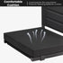 Stadium Seats with Back Support, Portable Bleacher Chairs with Back and Cushion, Thick Padded Bleacher Seat