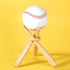 Honoson Baseball Stand Holders, Balls Display Bat Wooden Stand Holder for Baseball Sports Lover