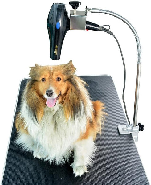 SHELANDY Pet Dog Grooming Table Arms - Hair Dryer Holder Hands-Free Tool Holding Arms with Clamps