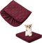 Dog Bed Covers Only, Waterproof Quilted Replacement Washable Cover for Dog Cat, Cushion Cover 30Lx20Wx6H