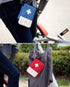 JIAKAI 2 Packs First Aid Bag, Empty Mini Portable Medical Pouch for Outdoor Camping Hiking Travel Emergency