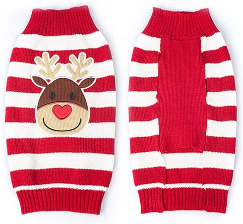 Dog Sweater Christmas Knitwear for Pets, Warm Winter Clothes