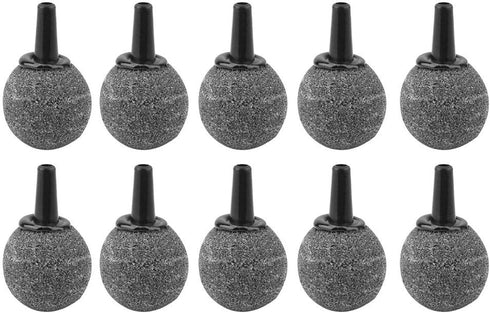 Tnfeeon Bubble Stone, 10pcs Calabash Pattern Air Oxygen Bubble Stone for Fish Pump and Hydroponics Bubbler