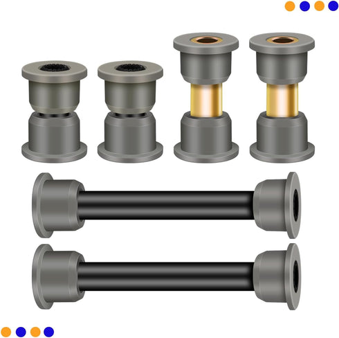 Front Leaf Spring and Upper A Arm Suspension - Club Car Precedent and 2018-up Tempo Golf Cart Kit
