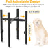 Adjustable Elevated Dog Bowl Stand,Fits 6-11inches Bowls,4 Height Adjustments. Holder for Raised Elevated Dog Food Water Bowl Feeder,for Large, Medium and Small Dogs