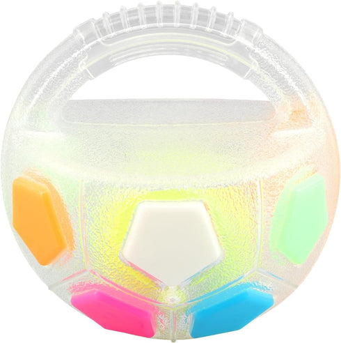 Cramelith The Mellow Dog Calming Ball with Handle, Interactive Football Shape Balls for