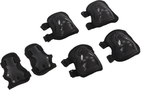 Kids Protective Gear Set - Knee Pads, Elbow Pads, Wrist Guards, Adult Sports Safety Gear for Roller Skating