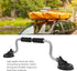 Kayak Roller Loader Easy Assemble Scratch Prevention Mount Supports All Cars for Kayaking Enthusiasts