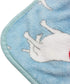 Fluffy Flannel Fleece Pet Dog Bed Throw Blanket Cover for Couch - 29.5 x 39.5 Inches - Cute Animals Design (Light Blue,