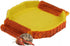 TELADESHX Hermit Crab Water Tank Hermit Crab Habitat Reptile Food Dish Accessories for